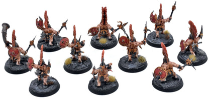 FYRESLAYERS 10 Vulkite Berzerkers #1 WELL PAINTED Warhammer Sigmar