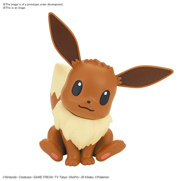 04 EEVEE Pokemon Model Kit Quick!! Bandai