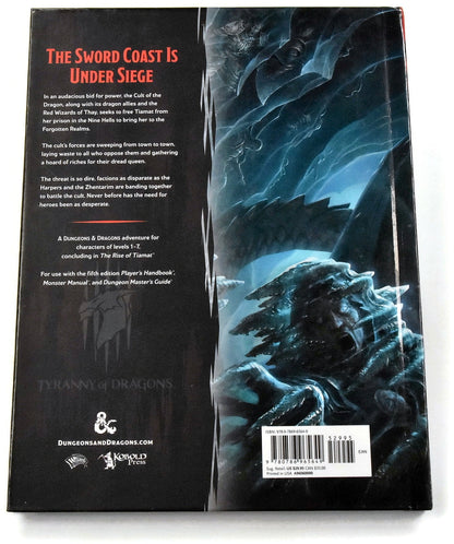 DUNGEONS & DRAGONS Hoard Of The Dragon Queen RPG English