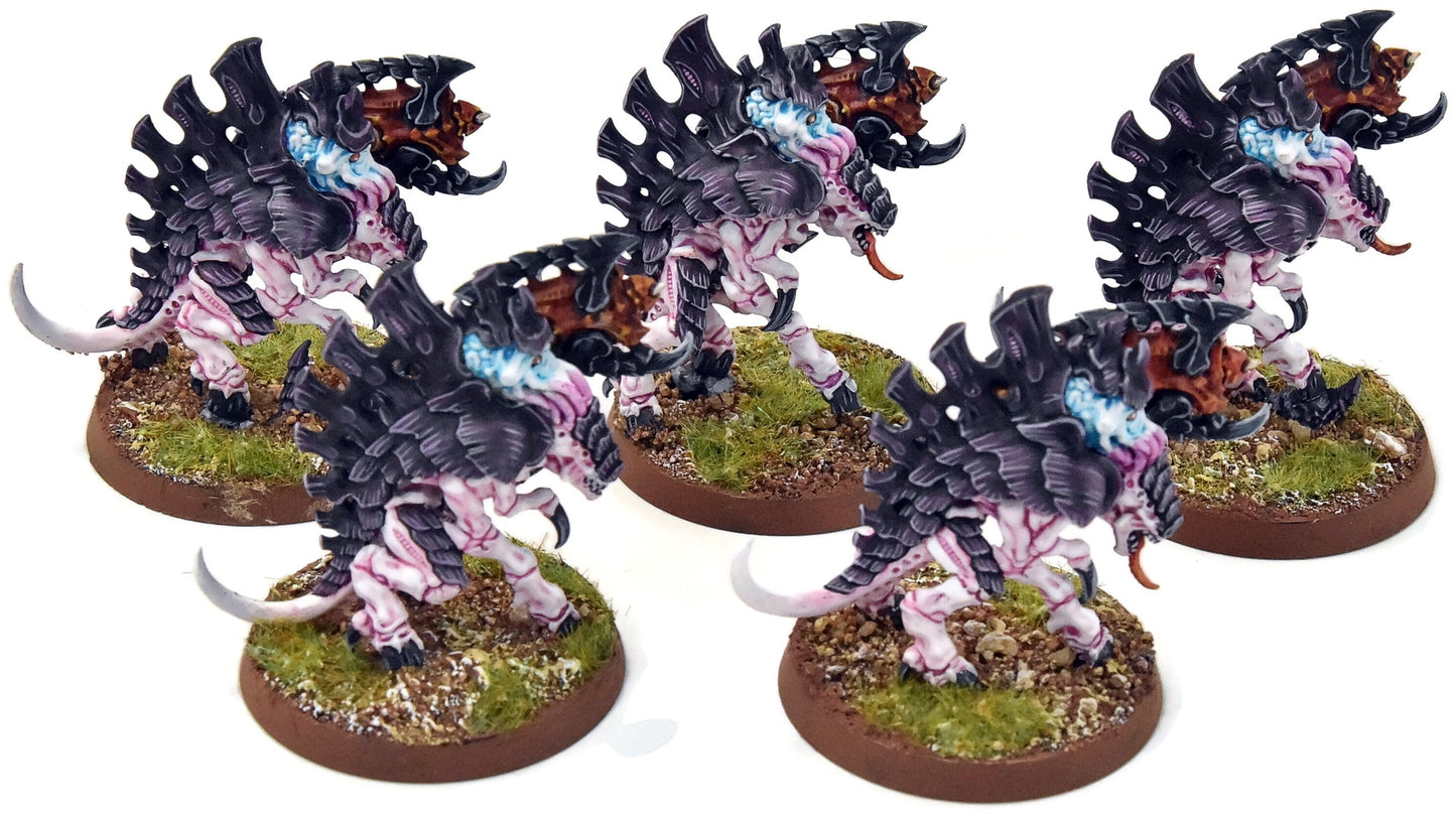 TYRANIDS 5 Barbgaunts #1 PRO PAINTED Warhammer 40K