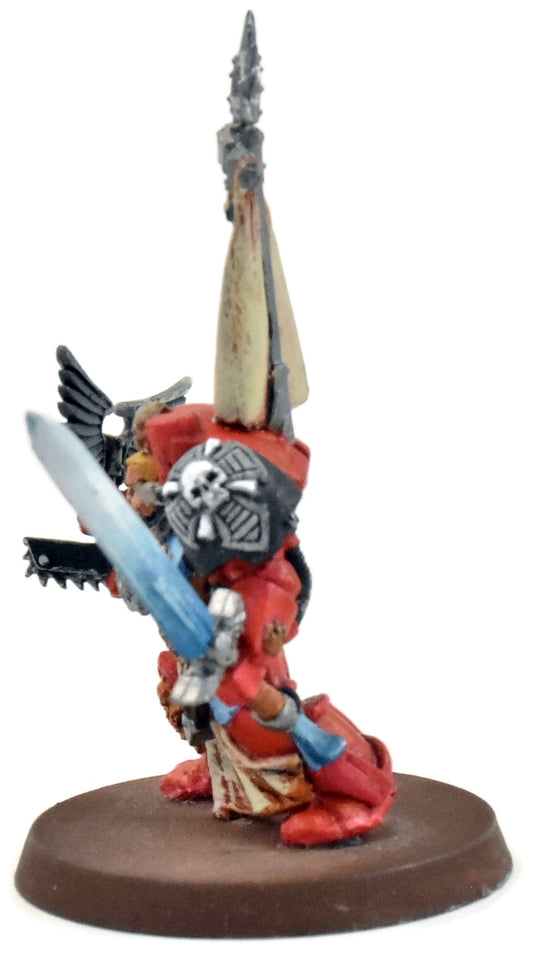 BLOOD ANGELS Terminator Captain w/ Sword #1 METAL WELL PAINTED Warhammer 40K