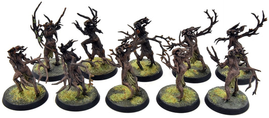 SYLVANETH 10 Dryads #3 WELL PAINTED Sigmar