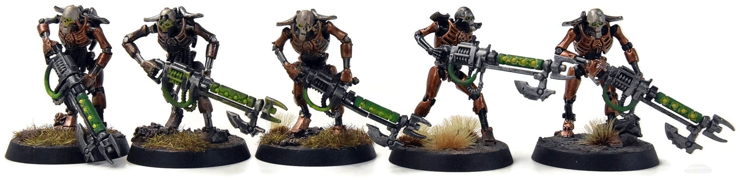 NECRONS 10 Warriors #1 WELL PAINTED Warhammer 40K 4947