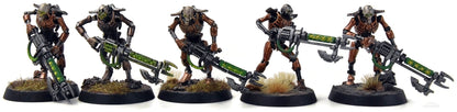 NECRONS 10 Warriors #1 WELL PAINTED Warhammer 40K 4947