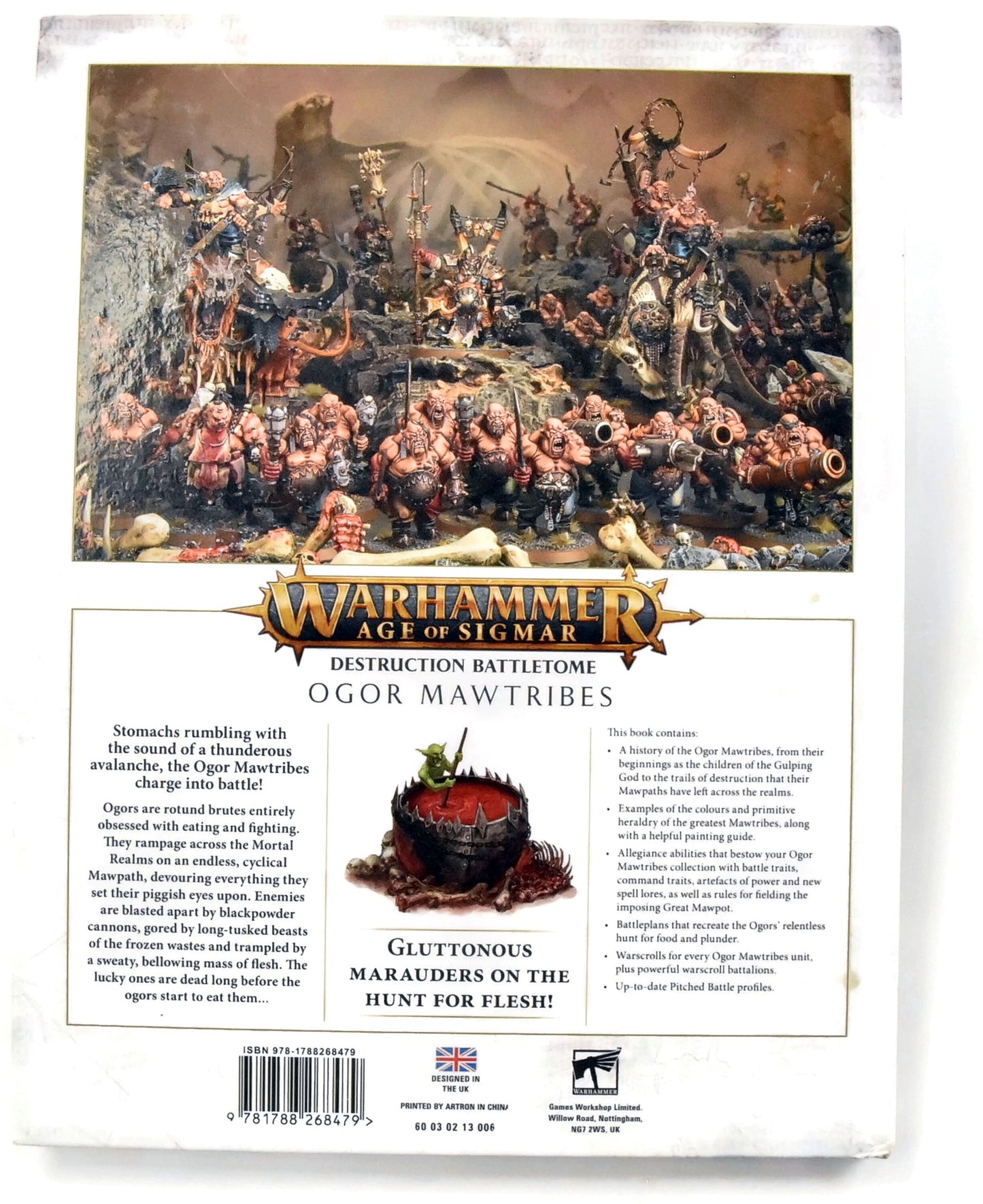 OGOR MAWTRIBES Battletome Good Condition Sigmar