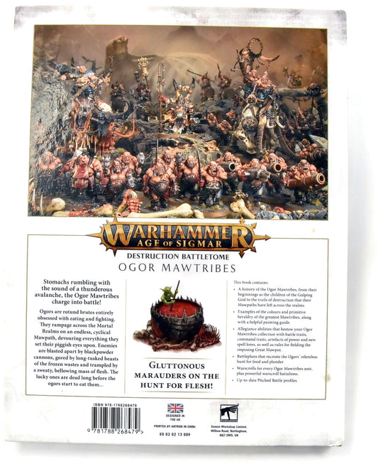OGOR MAWTRIBES Battletome Good Condition Sigmar