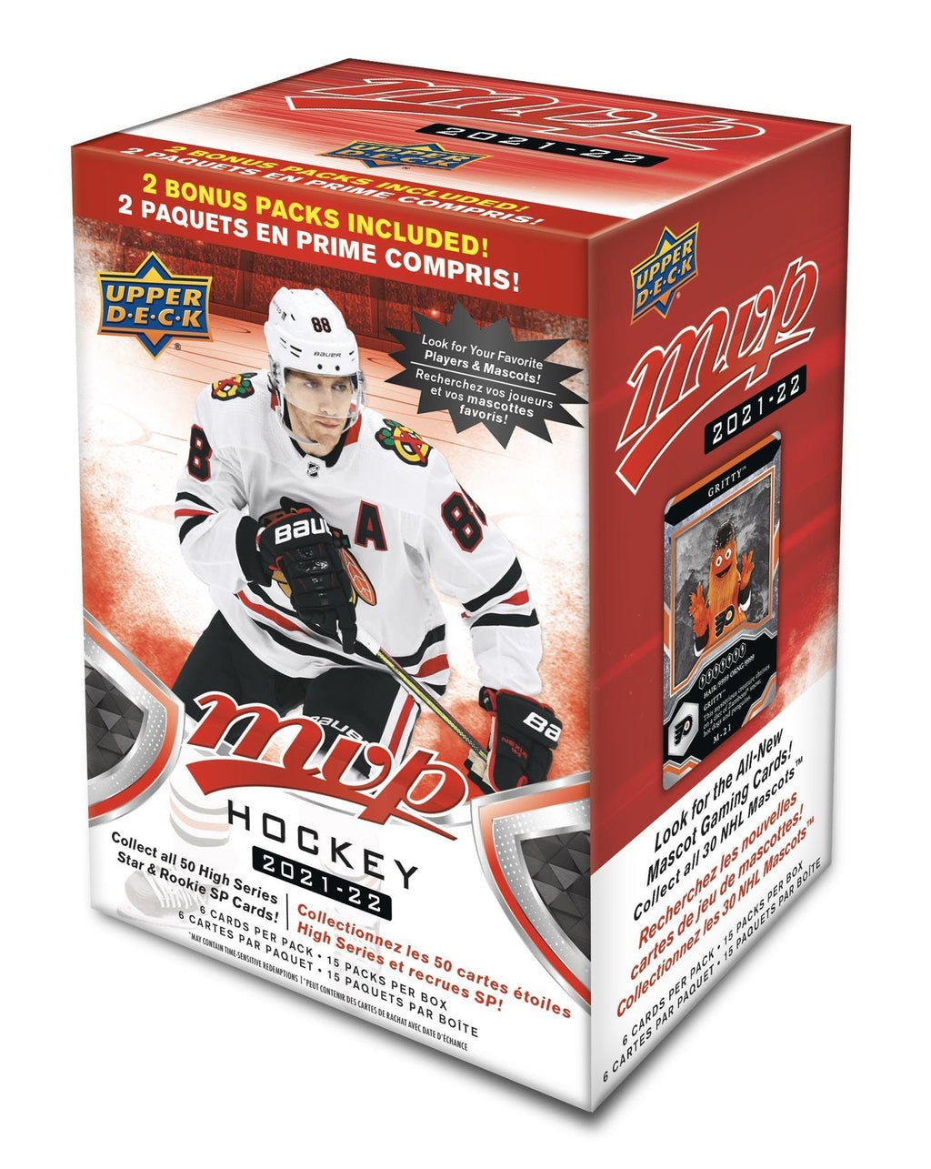 2021-22 Upper Deck MVP Hockey Blaster Box