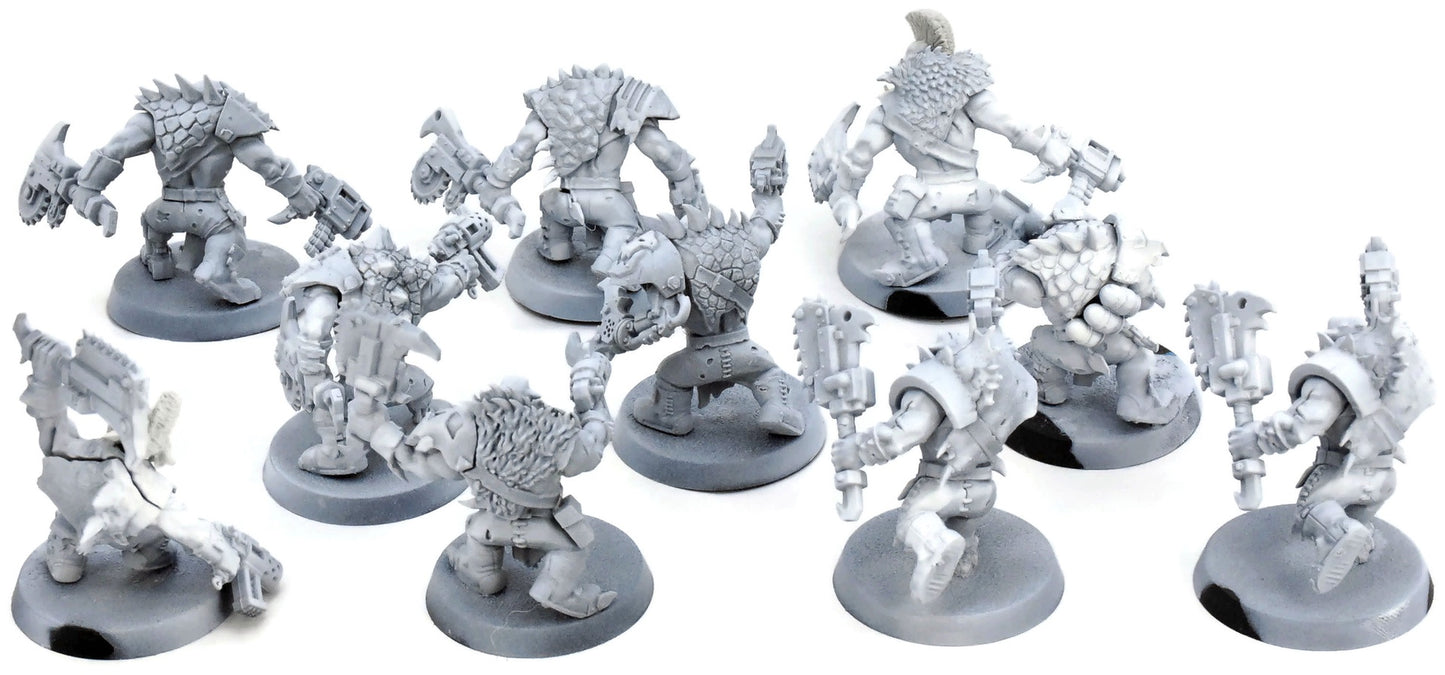 ORKS 10 Beast Snagga Boyz #1 Warhammer 40K 4131