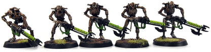 NECRONS 10 Warriors #2 Warhammer 40K WELL PAINTED 1467