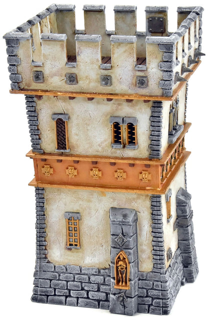 WARHAMMER Watch Tower #1 WELL PAINTED Fantasy Sigmar Scenery