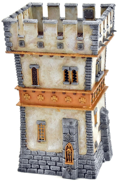 WARHAMMER Watch Tower #1 WELL PAINTED Fantasy Sigmar Scenery