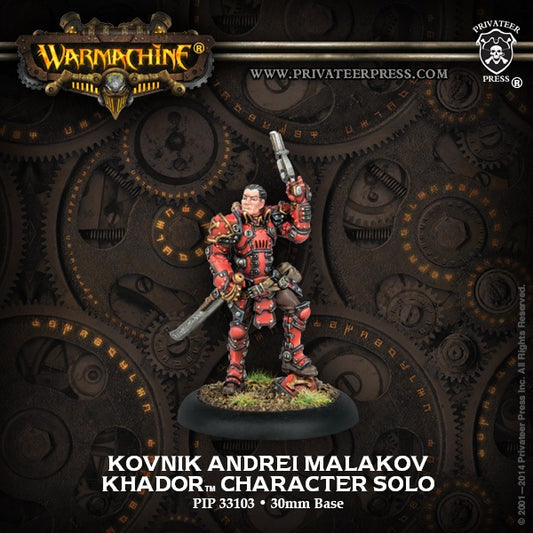 Khador - Kovnik Andrei Malakov (PIP 33103)