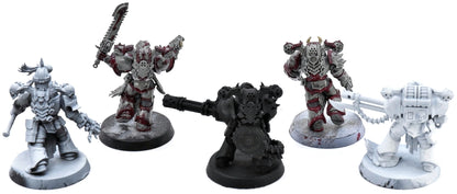 CHAOS SPACE MARINES 5 Legionaries #3 Warhammer 40K