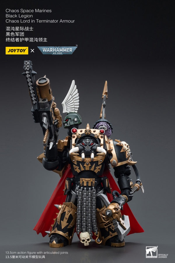 Black Legion Chaos Lord in Terminator Armour Chaos Space Marines Joy Toy