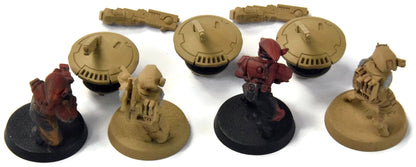 TAU EMPIRE 4 Fire Warrior Strike Team #1 Missing Arm Warhammer 40K