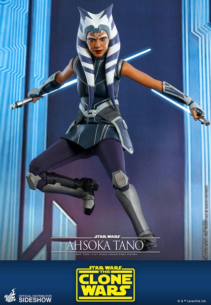 Figurine Ahsoka Tano à l'échelle 1/6 par Hot Toys, The Clone Wars