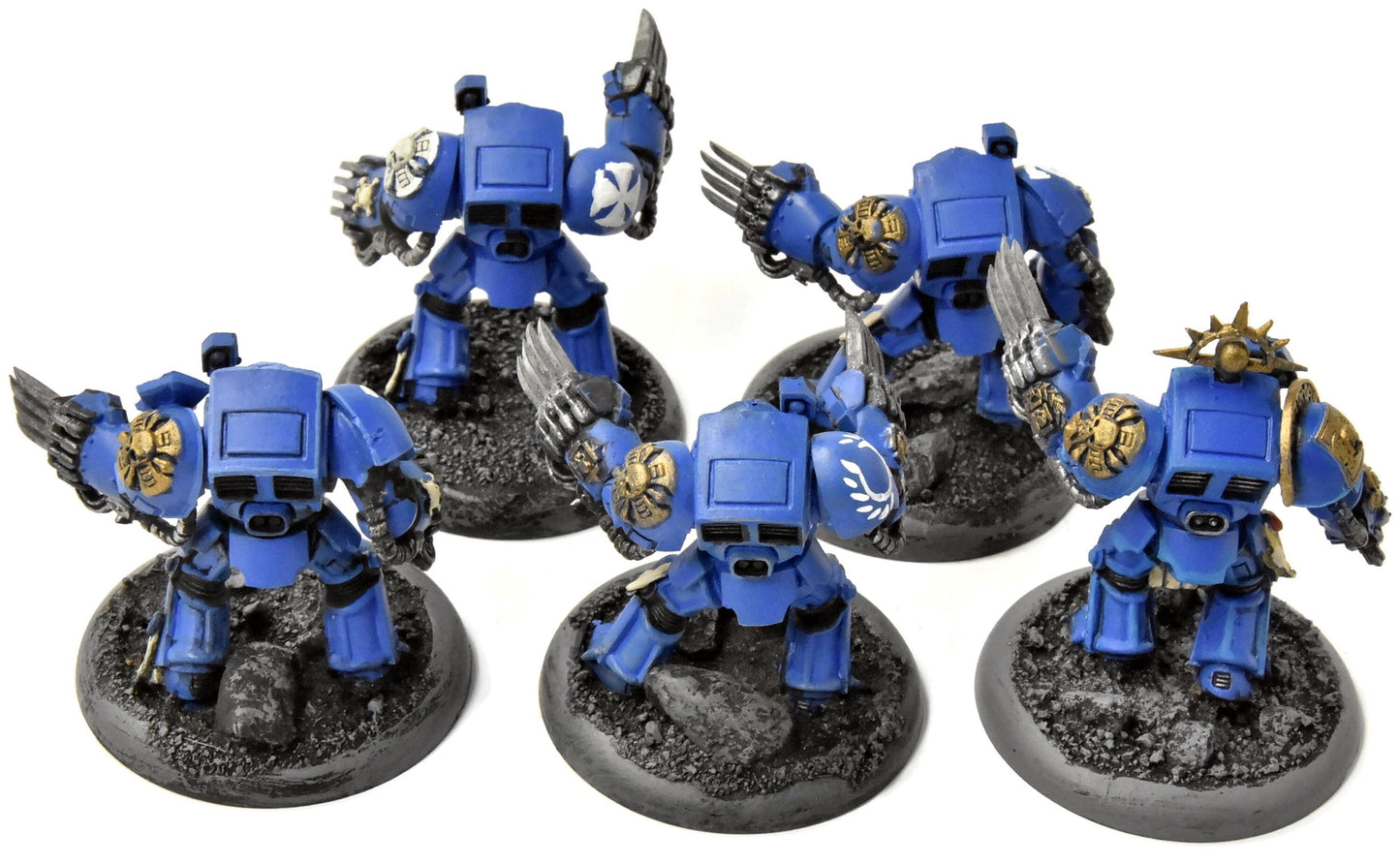 SPACE MARINES 5 Terminator Assault Squad #1 Warhammer 40K