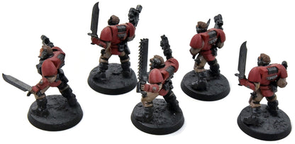 BLOOD ANGELS 5 Scouts #1 WELL PAINTED Warhammer 40K