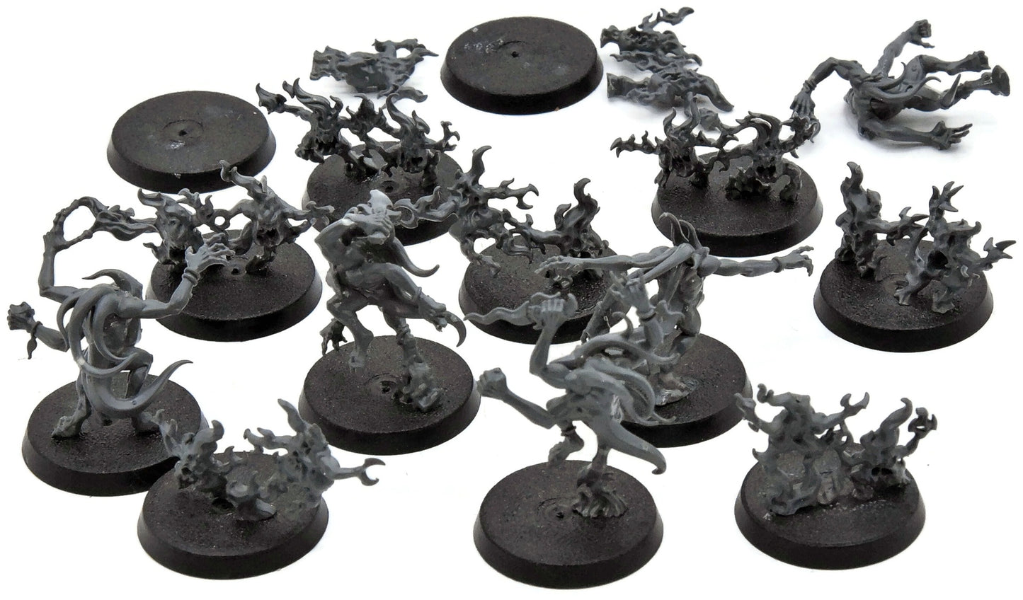 CHAOS DAEMONS 5 Blue Horrors + 8 Brimstone Horrors #1 Warhammer 40K SSigmar
