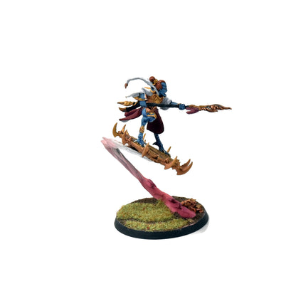 DISCIPLES OF TZEENTCH Magister on Disk of Tzeentch WELL PAINTED Sigmar #2