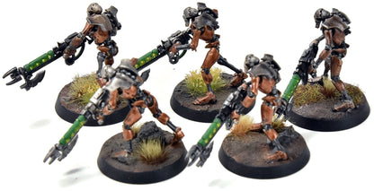 NECRONS 5 Warriors #8 WELL PAINTED Warhammer 40K