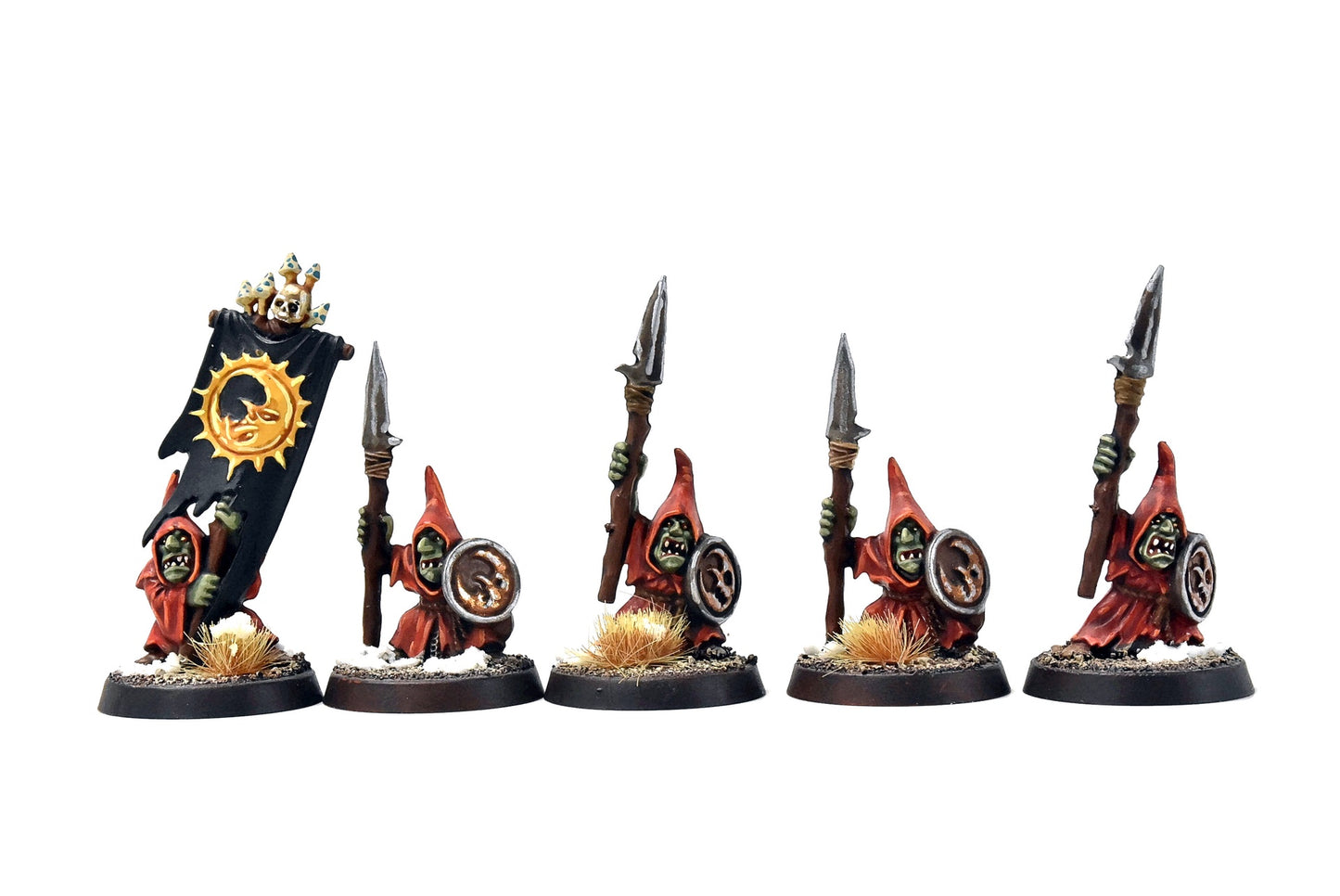GLOOMSPITE GITZ 10 Stabba Grots #1 PRO PAINTED SIGMAR