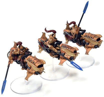 ADEPTUS CUSTODES 3 Certus Praetors #1 WELL PAINTED Warhammer 40K