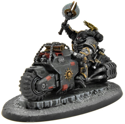 DEATHWATCH Primaris Chaplain on Bike #1 WELL PAINTED Warhammer 40K