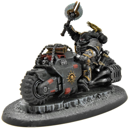 DEATHWATCH Primaris Chaplain on Bike #1 WELL PAINTED Warhammer 40K