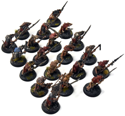 SKAVEN 20 Clanrats #4 WELL PAINTED Warhammer Sigmar