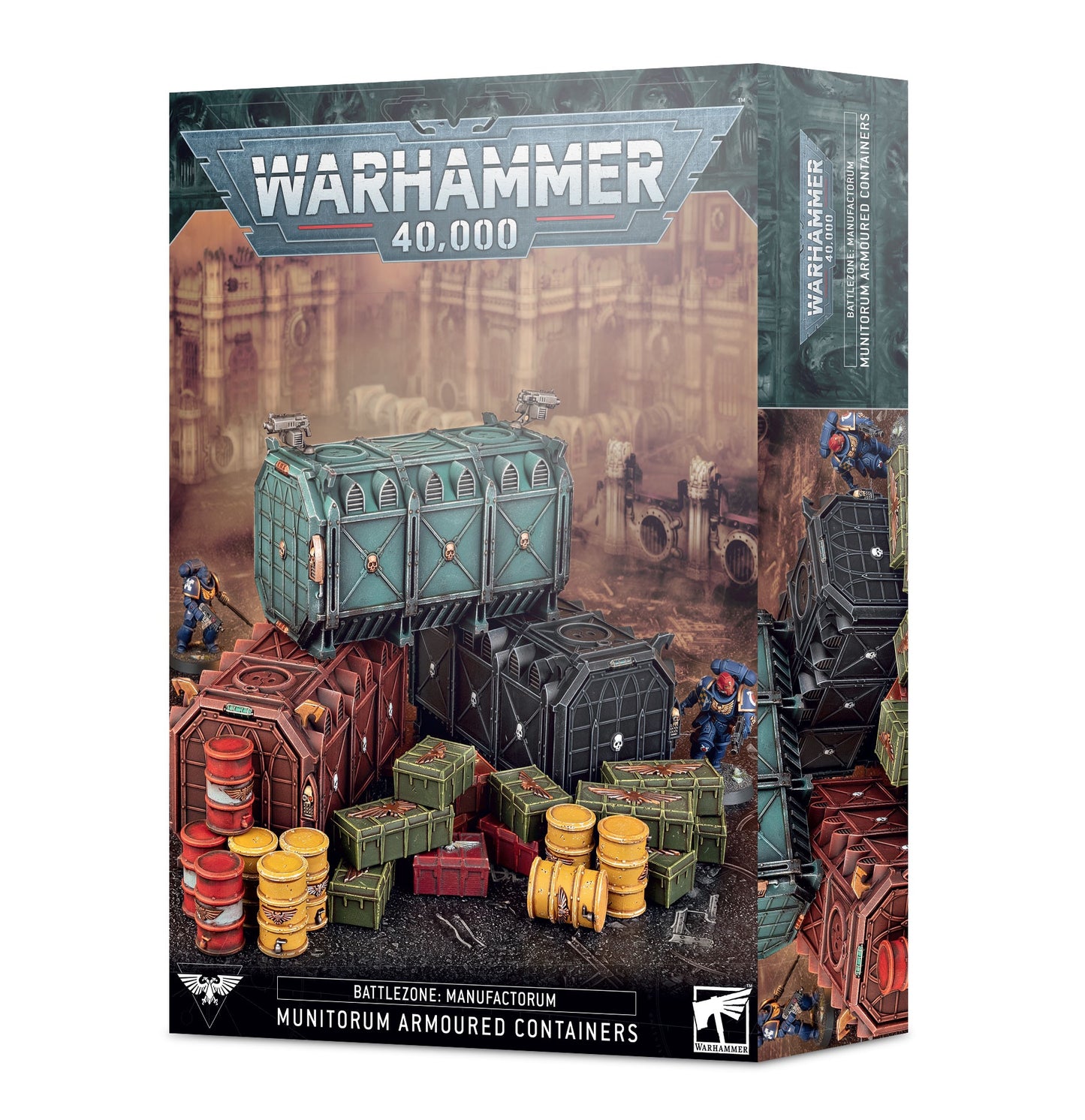 Battlezone Manufactorum Munitorum Armoured Containers
