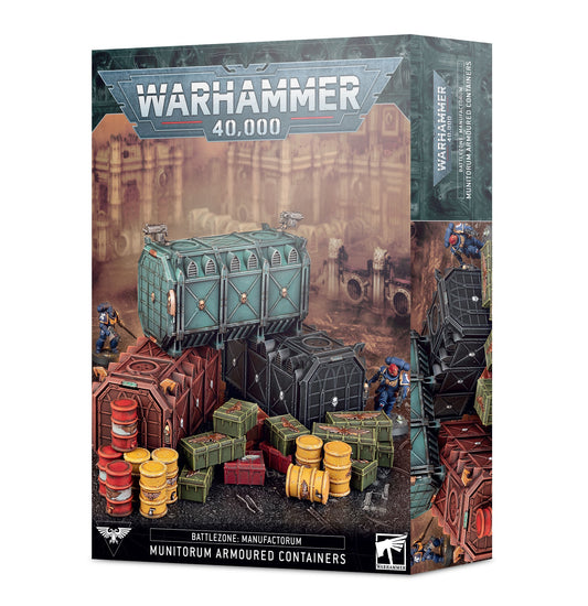 Battlezone Manufactorum Munitorum Armoured Containers