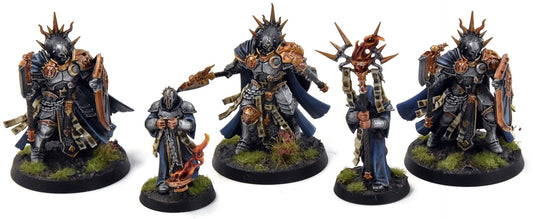 STORMCAST ETERNALS 3 Reclusians with 2 Memorians COMMISSION PRO PAINTED 4904