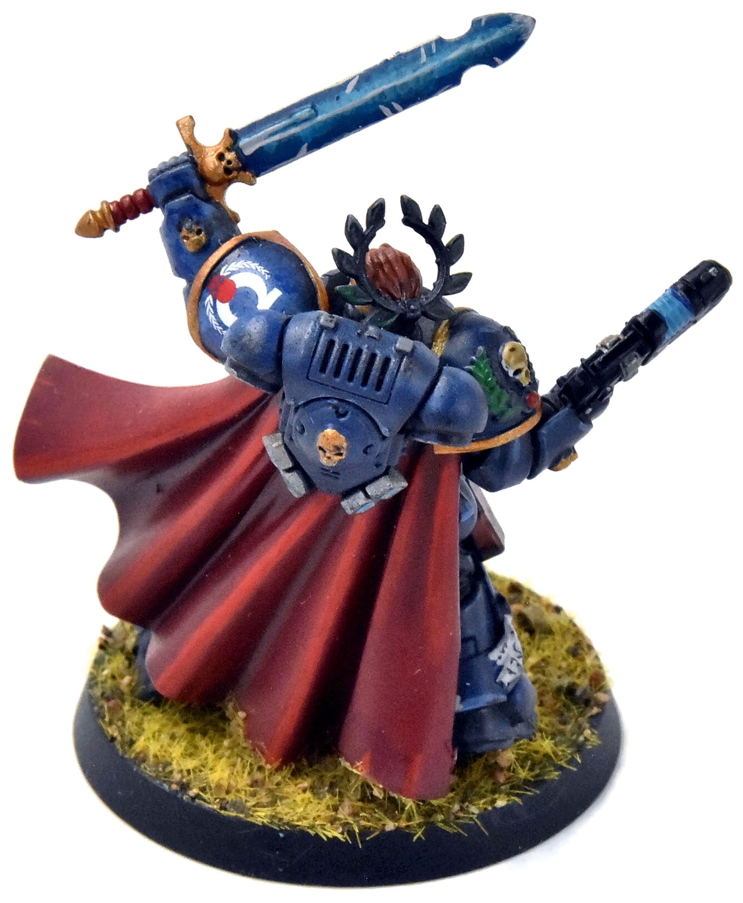 SPACE MARINES Captain #1 Ultramarines PRO PAINTED Warhammer 40K