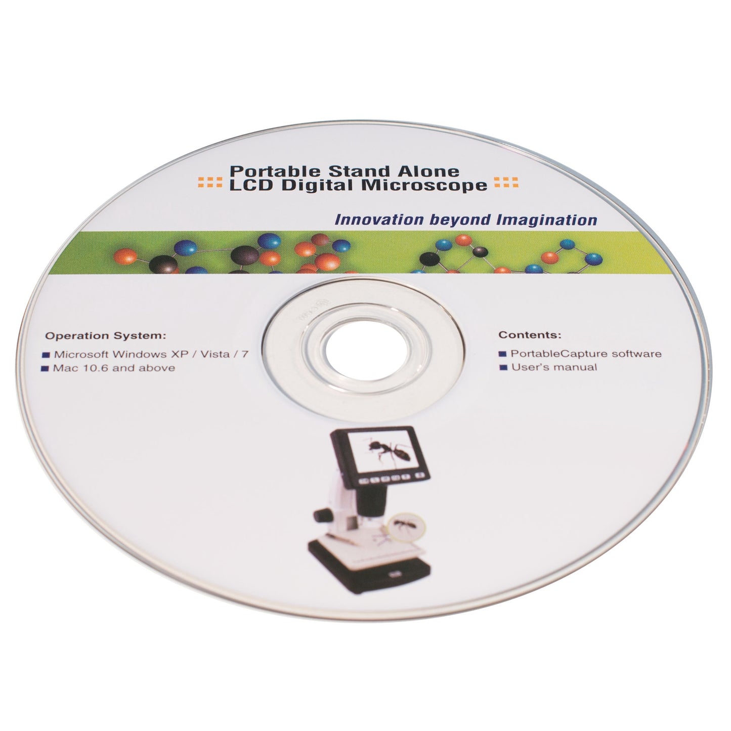LCD Digital Microscope With 10–500X Magnification