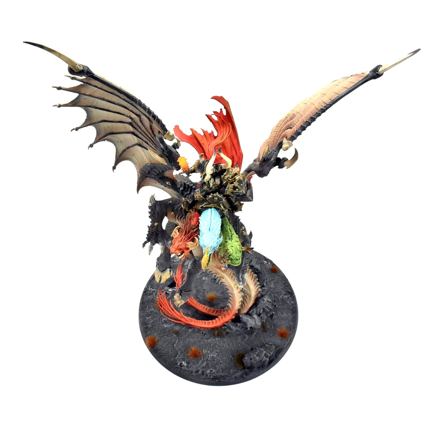 SLAVES TO DARKNESS Archaon Everchosen PRO PAINTED Warhammer Sigmar