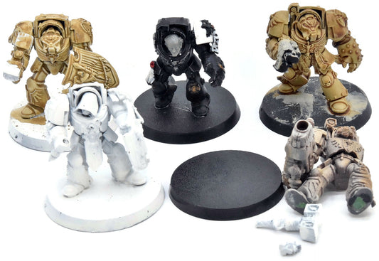 SPACE MARINES 5 Terminators #1 Missing Parts Warhammer 40K