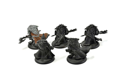 HORDES Circle Orboros 5 Warpborn Skinwalkers #1 METAL