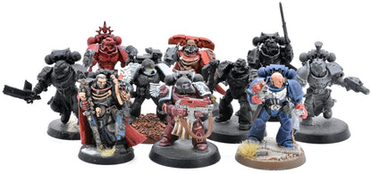 SPACE MARINES 10 Loose Models #1 METAL Warhammer 40K 1 Metal