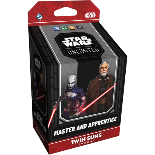 Star Wars Unlimited: Twin Suns Deck - Master and Apprentice