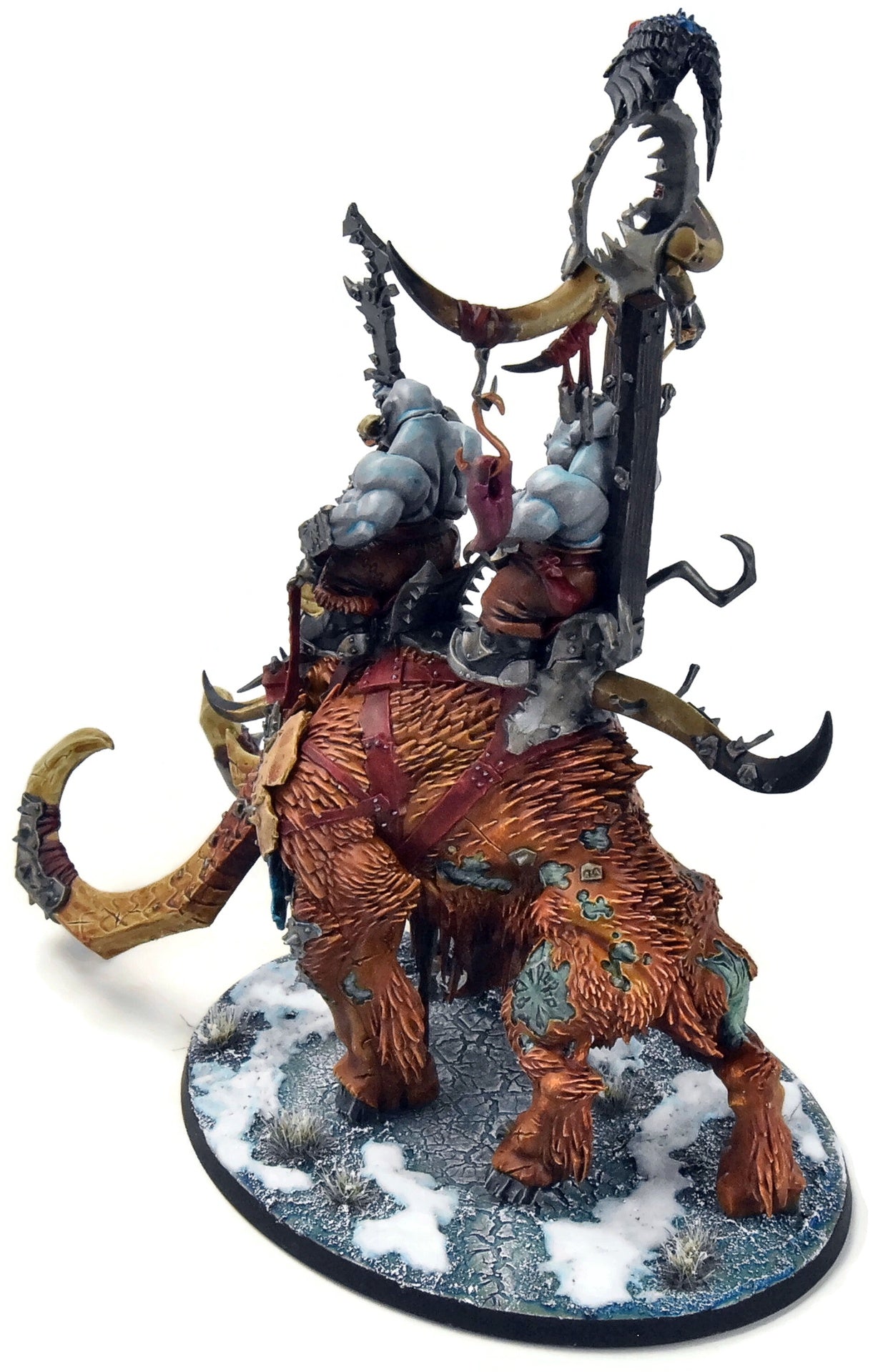 OGOR MAWTRIBES Thundertusk Beastriders #1 WELL PAINTED Warhammer Sigmar