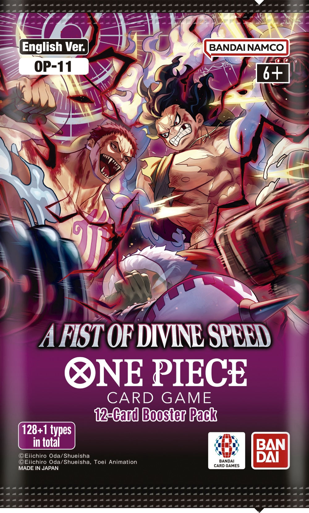 One Piece CG OP-11 A Fist Of Divine Speed Booster Display (EN)