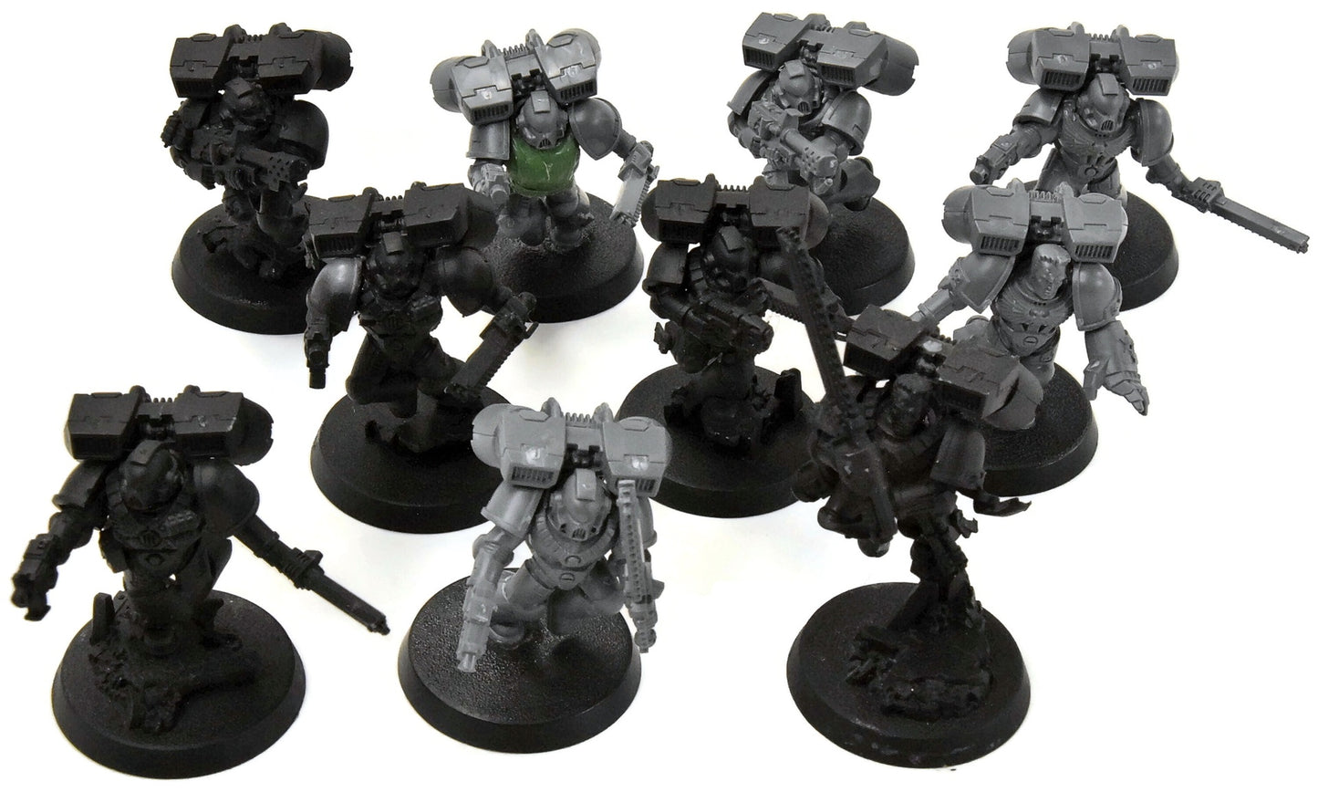 SPACE MARINES 10 Assault Marines #1 Classic sculpt Warhammer 40K
