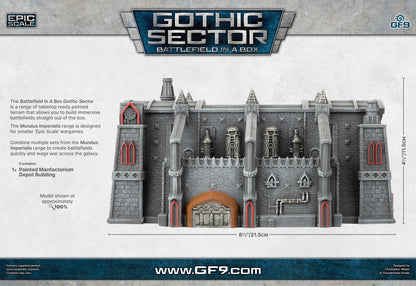 Battlefield In A Box - Mundus Imperialis Manufactorium Depot