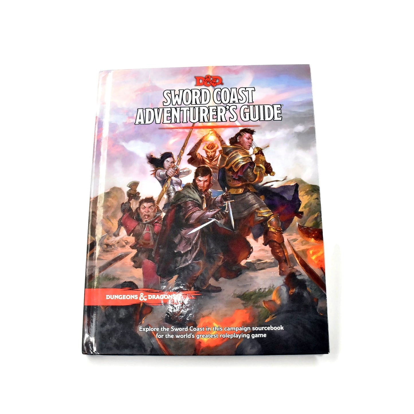 DUNGEONS & DRAGONS Sword Coast Adventurer's Guide Used Good Condition