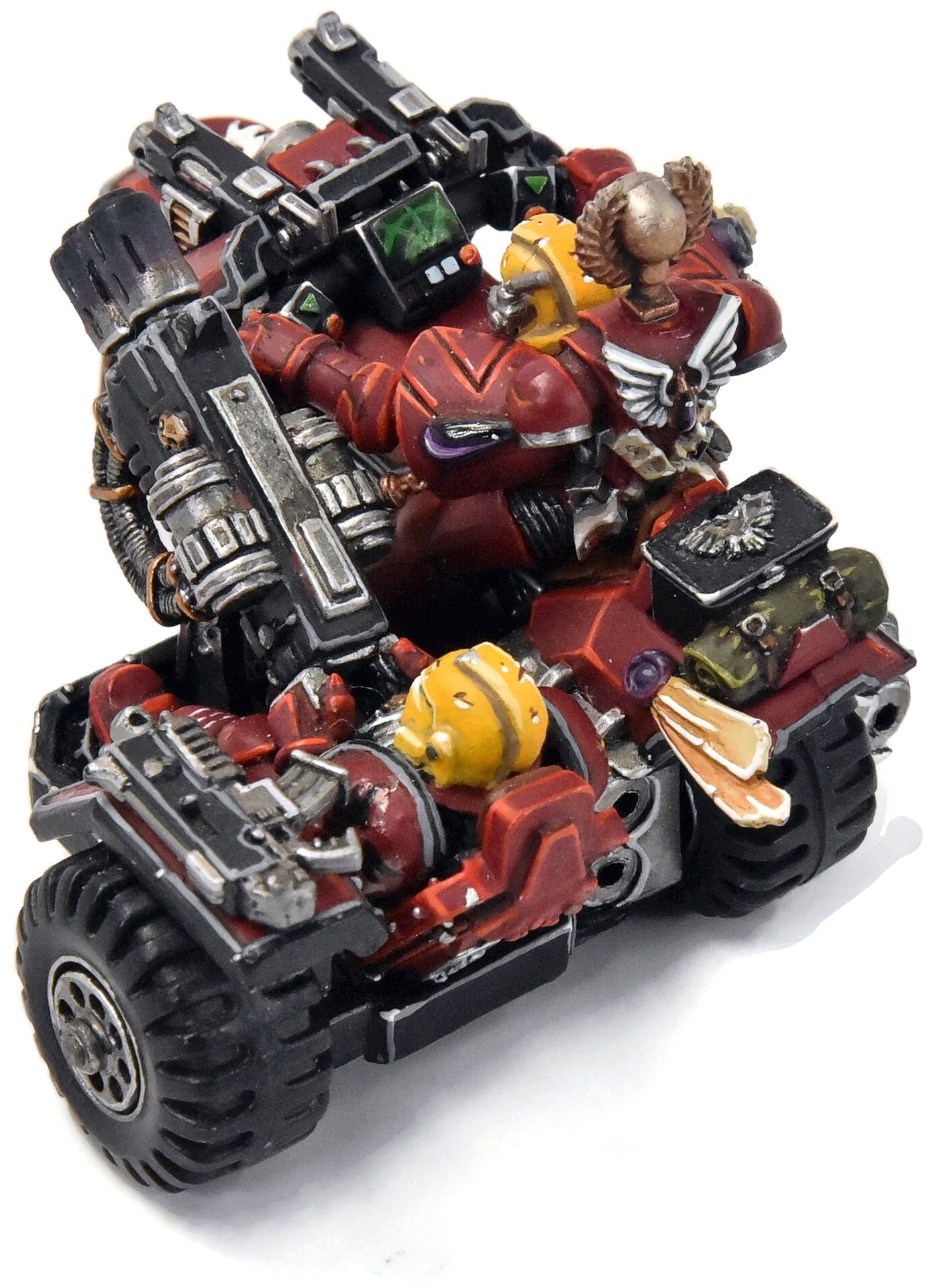 BLOOD ANGELS Attack bike #2 METAL WELL PAINTED Warhammer 40K