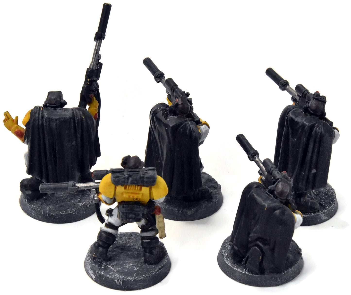 SPACE MARINES Imperial Fist 5 Scout Sniper #1 Warhammer 40K