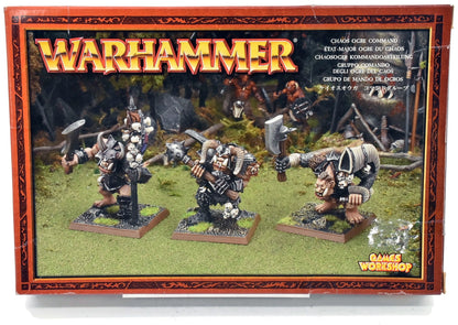 CHAOS Chaos Ogre Command #1 OOP Warhammer Fantasy In Box