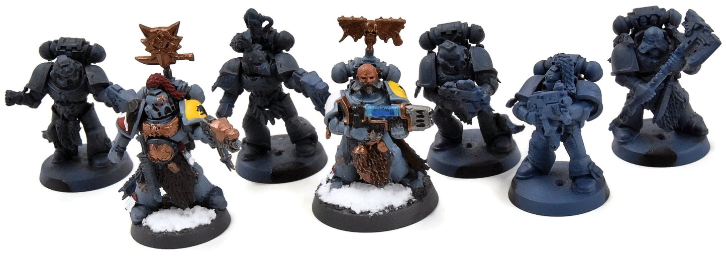 SPACE WOLVES 7 Grey Hunters #4 Warhammer 40K