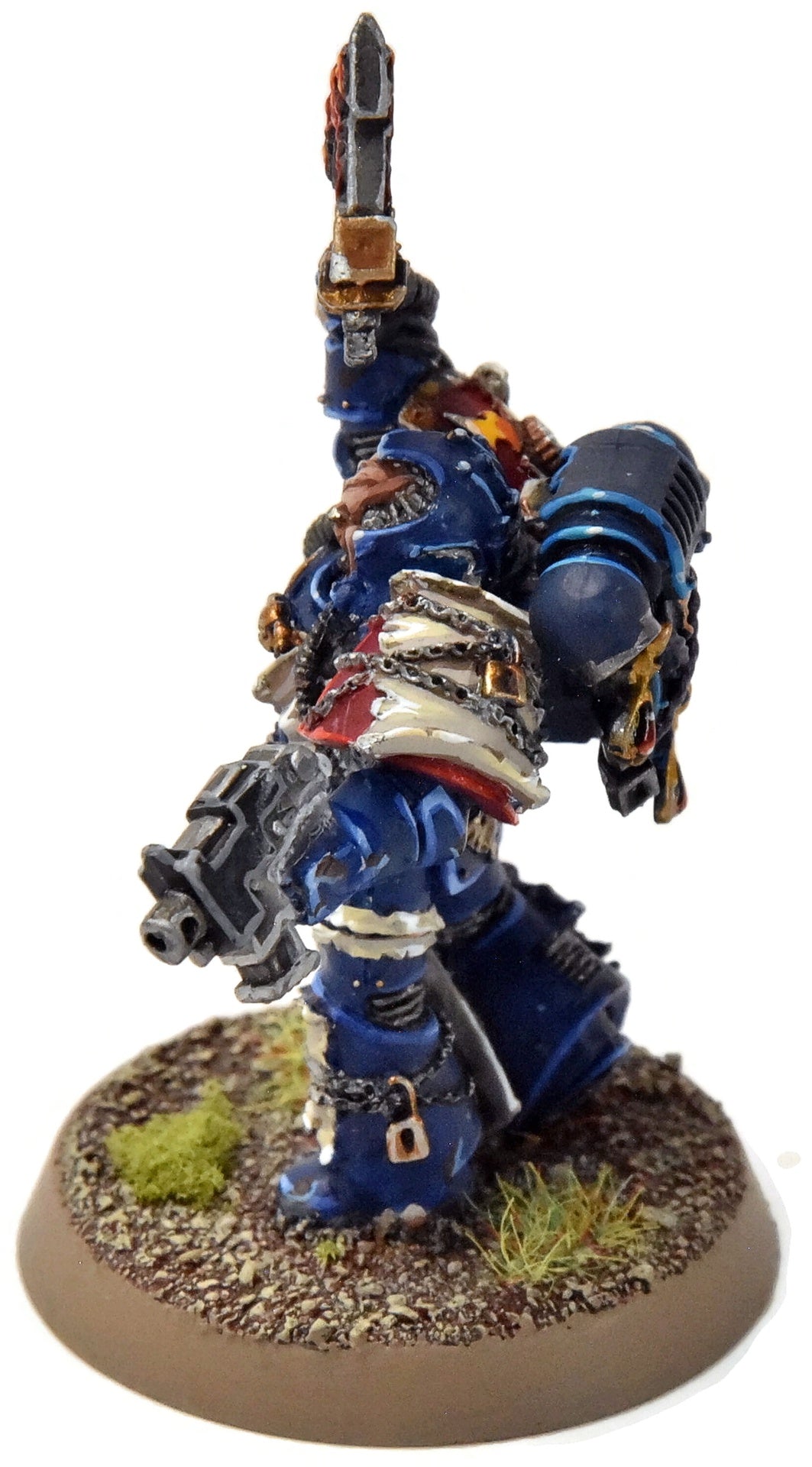 SPACE MARINES Librarian #1 METAL PRO PAINTED Warhammer 40K